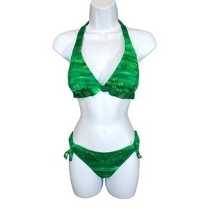 XOXO Green Bikini